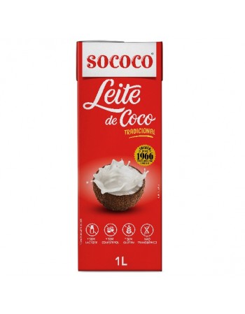 LEITE DE COCO SOCOCO 1 LT