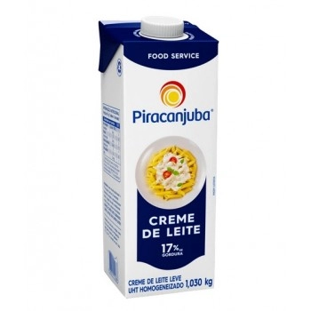 CREME DE LEITE PIRACANJUBA 17 TP 1,03KG