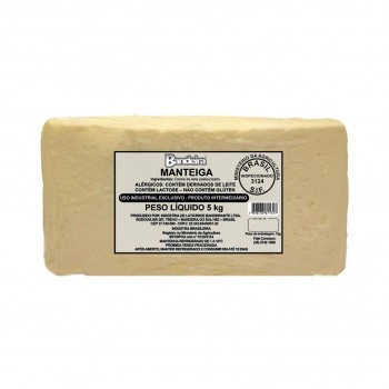 MANTEIGA S/SAL BANDEIRA BLOCO 5KG
