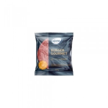 HAMBURGUER DE CARNE GOURMET CONG.ALFAMA CX 24X200G