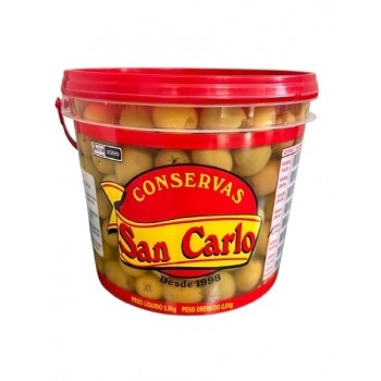 AZEITONA VERDE S/CAROÇO SAN CARLO BLD 2KG