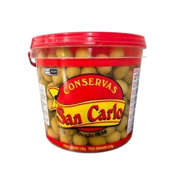 AZEITONA VERDE MEDIA 16/20 SAN CARLO BLD 2KG