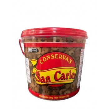AZEITONA PRETA FATIADA SAN CARLO BLD 2KG