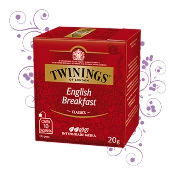 CHA TWININGS ENGLISH BREAKFAST CX 10 X 20G