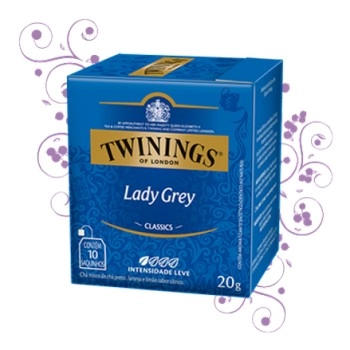CHA TWININGS LADY GREY CX 10 X 20G
