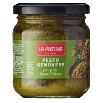 MOLHO PESTO GENOVESE LA PASTINA VD 180G