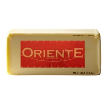 MANTEIGA S/SAL ORIENTE BLOCO 5KG