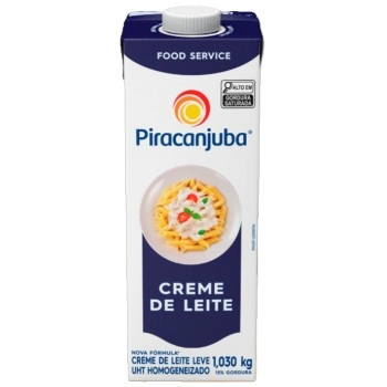 CREME DE LEITE PIRACANJUBA 17 TP 1,03KG