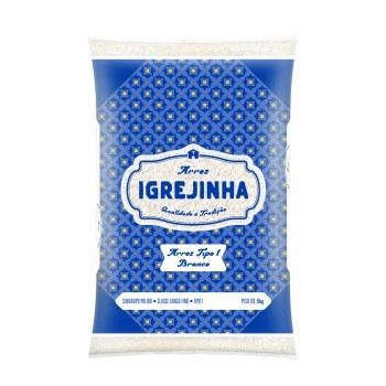 ARROZ TIPO 1 IGREJINHA PCT 5KG