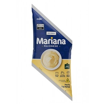 MAIONESE MARIANA BISNAGA 1KG