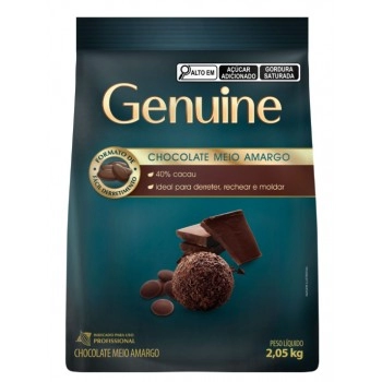 CHOCOLATE MEIO AMARGO MOEDAS GENUINE PCT 2,05KG