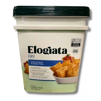 GORDURA VEGETAL ELOGIATA FRY BLD 14,5KG