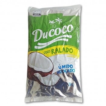 COCO RALADO UMIDO ADOÇADO DUCOCO PCT 1KG