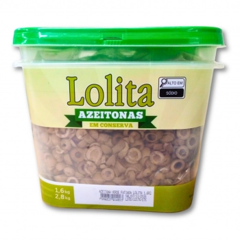 AZEITONA VERDE FATIADA LOLITA BLD 1,6KG
