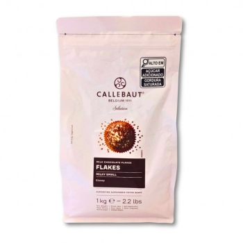 CHOCOLATE FLAKES CALLEBAUT P AO LEITE PCT 1KG