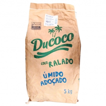 COCO RALADO UMIDO ADOÇADO DUCOCO PCT 5KG