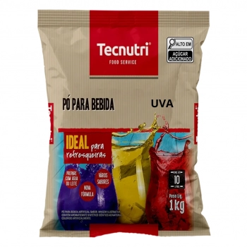 SUCO EM PO UVA TECNUTRI PCT 1KG