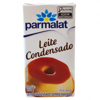 LEITE CONDENSADO SEMI DESNATADO PARMALAT TP 395G