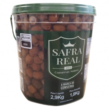 AZEITONA PRETA S/CAROÇO SAFRA REAL BLD 1,8KG