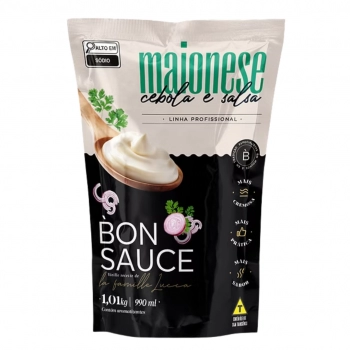 MAIONESE CEBOLA E SALSA BON SAUCE BAG 1,01KG