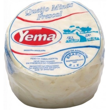 QUEIJO FRESCO YEMA PÇ 500G