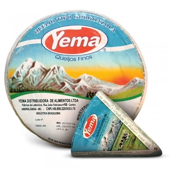 QUEIJO GORGONZOLA YEMA PÇ 3KG