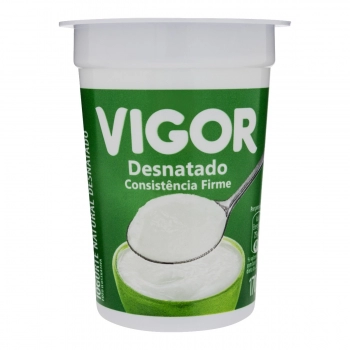 IOGURTE NATURAL DESNATADO VIGOR 150G