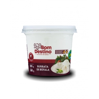 QUEIJO BURRATA BUFULA CREME IMERSA BOM DESTINO 200G