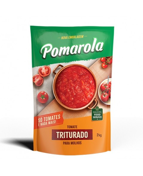 TOMATE TRITURADO POMAROLA POUCH 2 KG