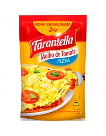 MOLHO DE TOMATE TARANTELLA PIZZA POUCH 2KG