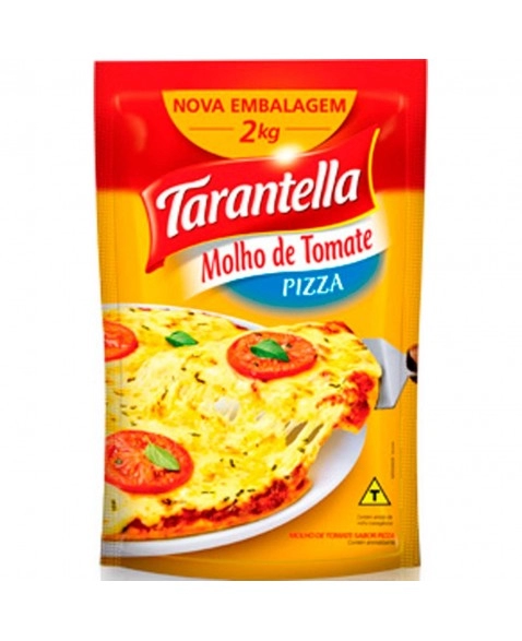 MOLHO DE TOMATE TARANTELLA PIZZA POUCH 2KG